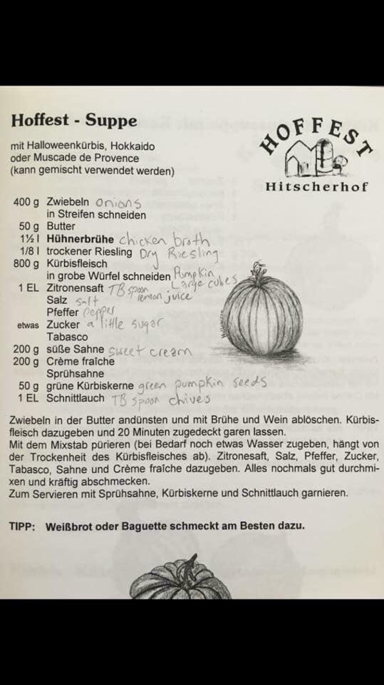 Hitscherhof recipe