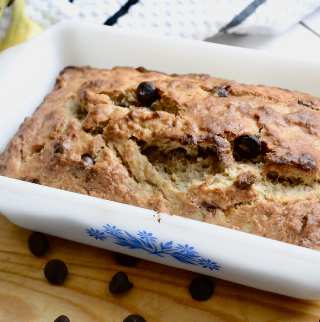 lower added sugar banana bread