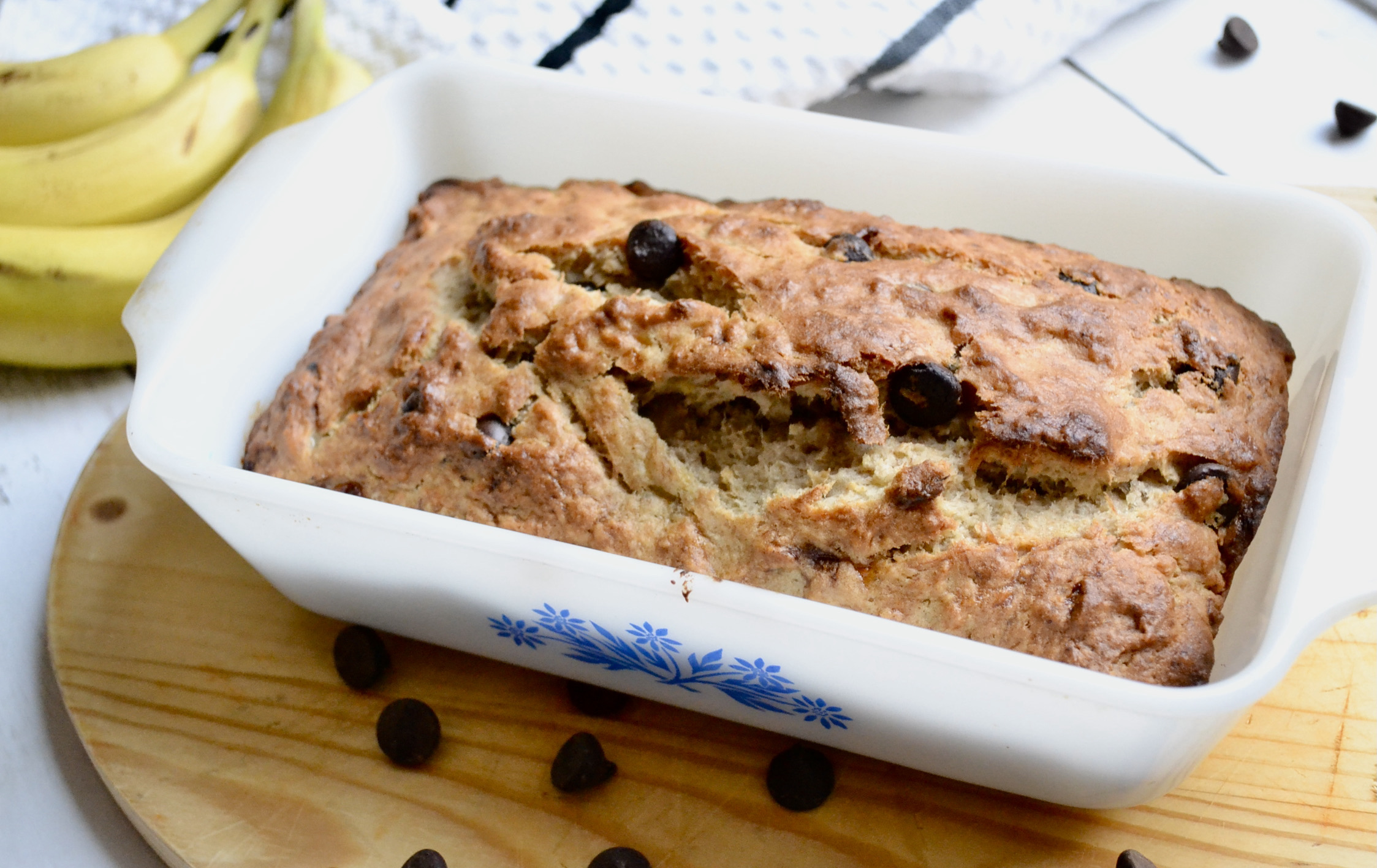 lower added sugar banana bread