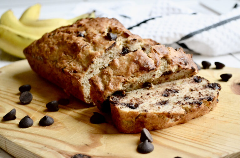 lower sugar banana bread