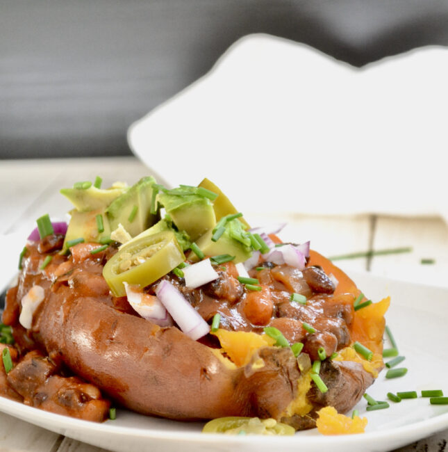 sweet potato and chili