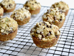 Whole Wheat Chocolate Chip Zucchini Muffins - Sarah Pflugradt