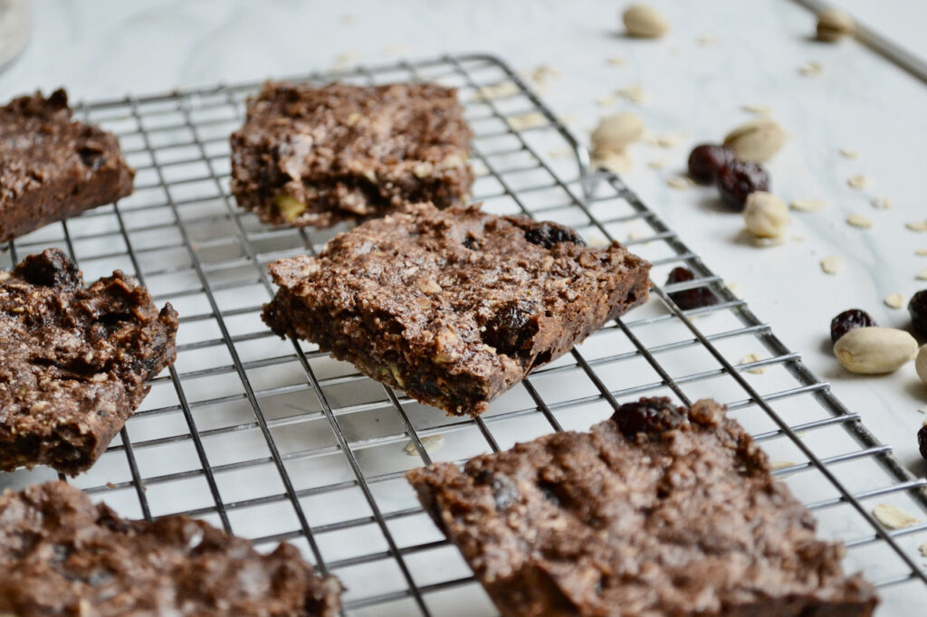 pistachio and cranberry bars