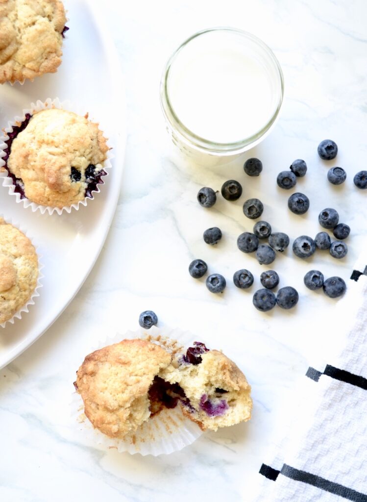 blueberry muffins