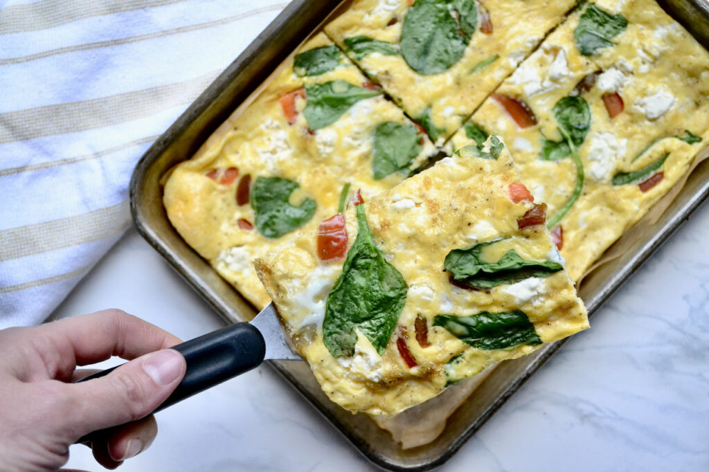 sheet pan eggs