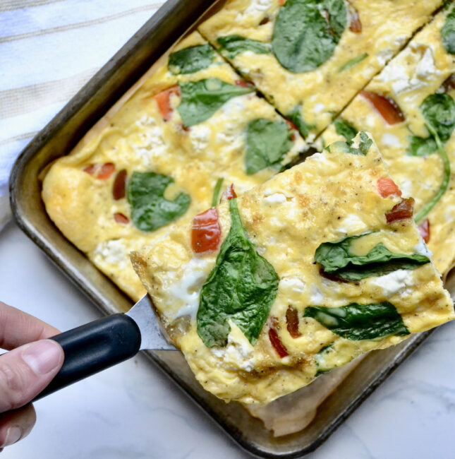 sheet pan eggs