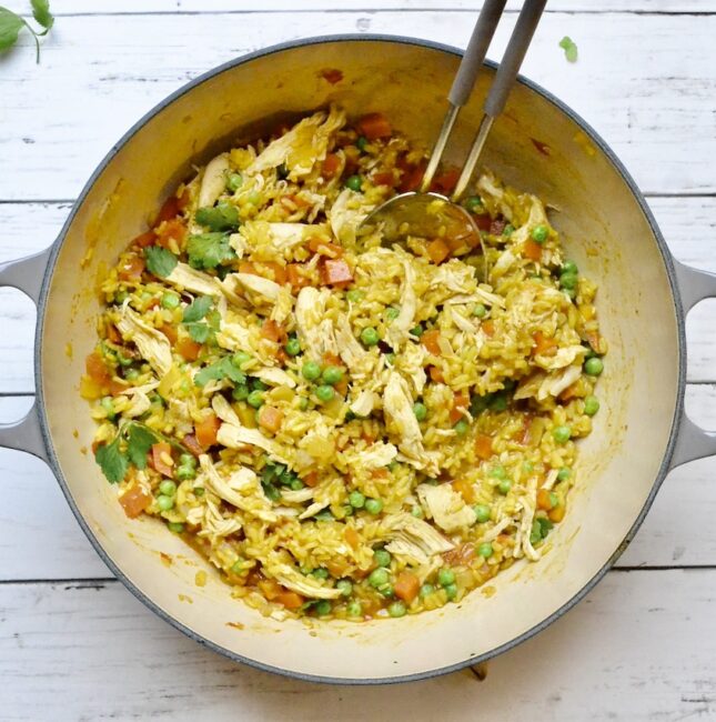 chicken and rice spanish style