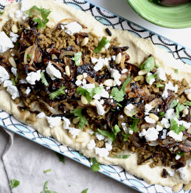 loaded hummus