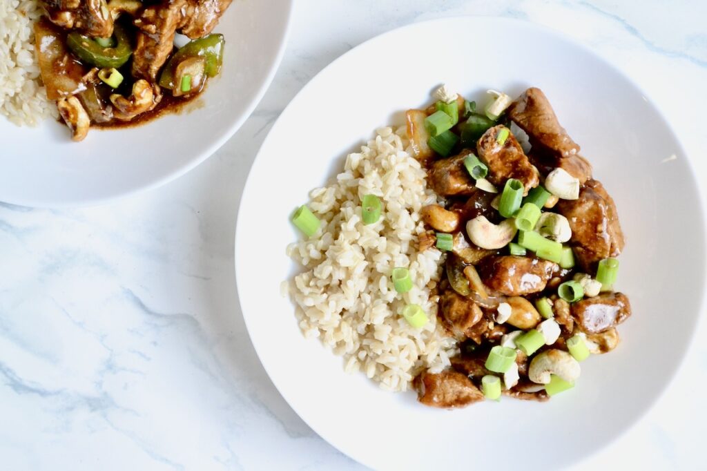 cashew pork