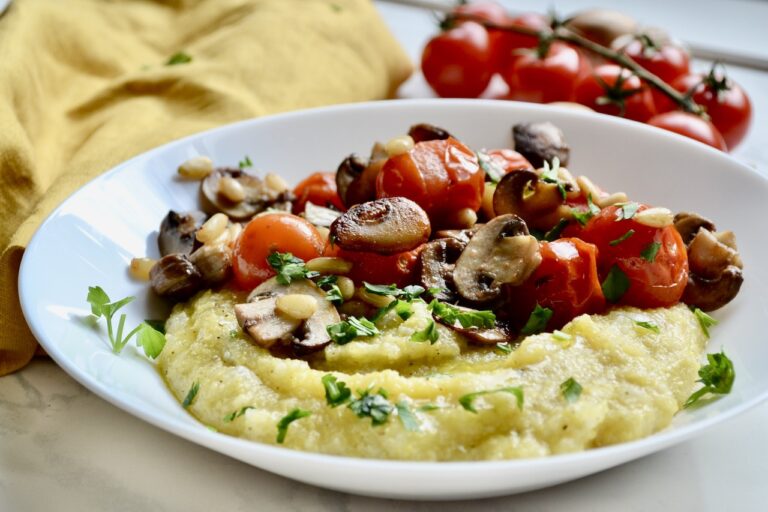 polenta with mushrooms