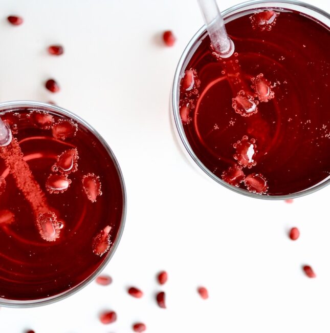pomegranate schorle