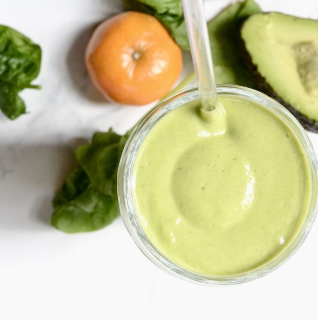 healthy green smoothie