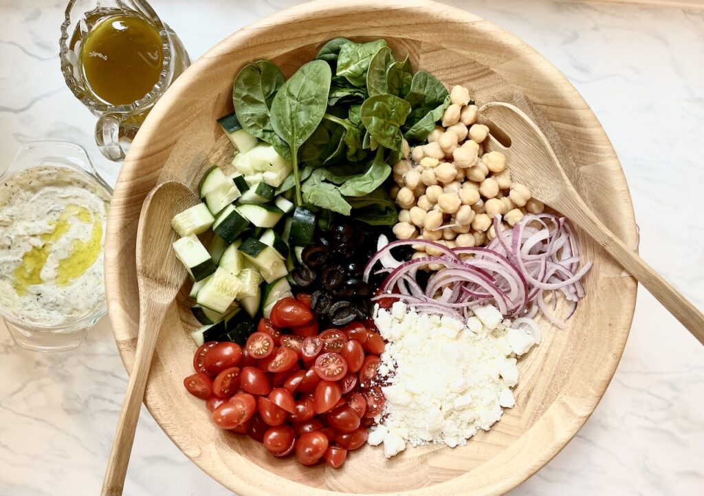 Mediterranean Chickpea Salad