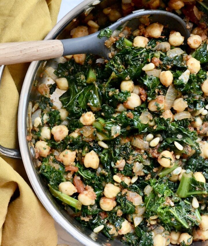 chickpeas and kale 1