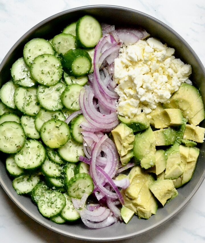 cucumber summer salad