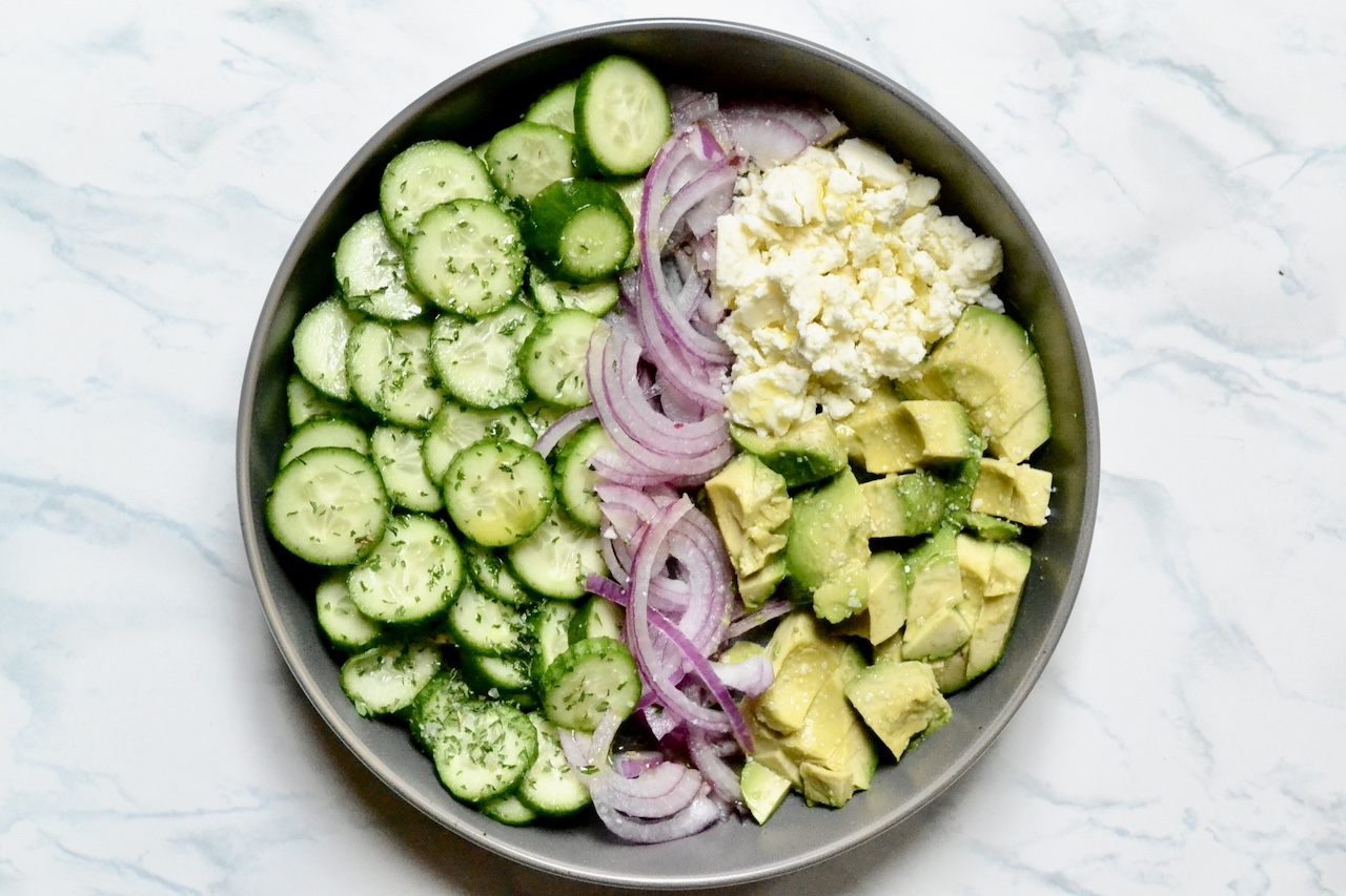 cucumber summer salad