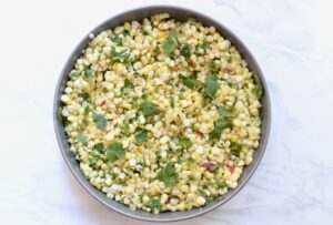 fresh tex-mex corn salad