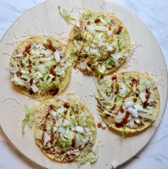 the best 5-minute tostada