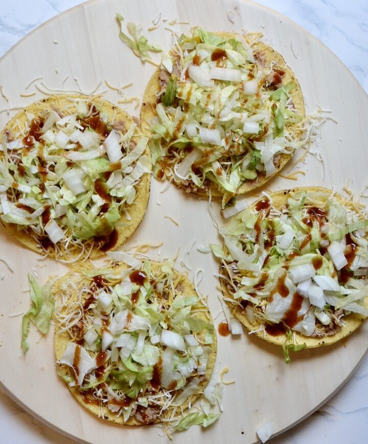 the best 5-minute tostada